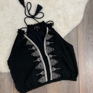 House of Harlow 1960 Goddard Aztec Crop Top